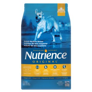 Nutrience Original  - Adulte race moyenne - Poulet & riz brun 11,5 kg (25 lbs)