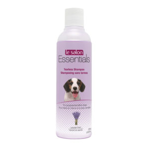 Shampooing sans larmes Essentials Le Salon, formule douce pour chiots et chiens à la peau sensible, parfum de lavande, 375 ml