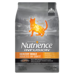 Aliment Nutrience Infusion pour chats adultes en santé, Poulet, 2,27 kg (5 lbs)