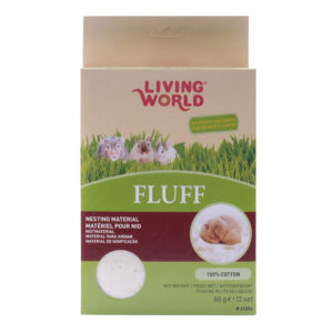 Duvet Living World pour hamsters, 60 g (2 oz)