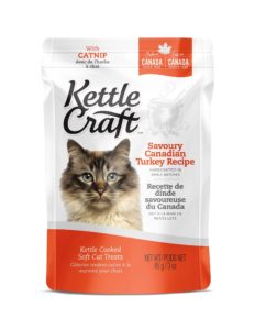 Kettle Craft, gâteries pour chat à la dinde canadienne, 85gr