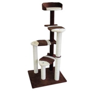 Sisal Multi Fish Steps Tower, 49pouces