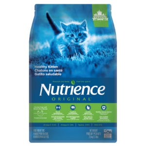 Aliment Nutrience Original pour chatons en santé, Poulet et riz brun, 2,5 kg (5,5 lbs)